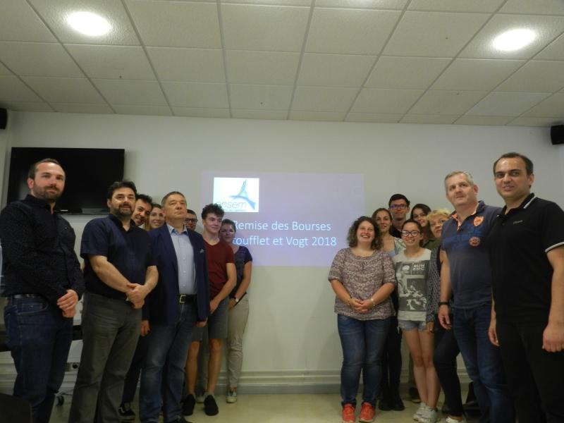 Bourses Stoufflet et Vogt 2018