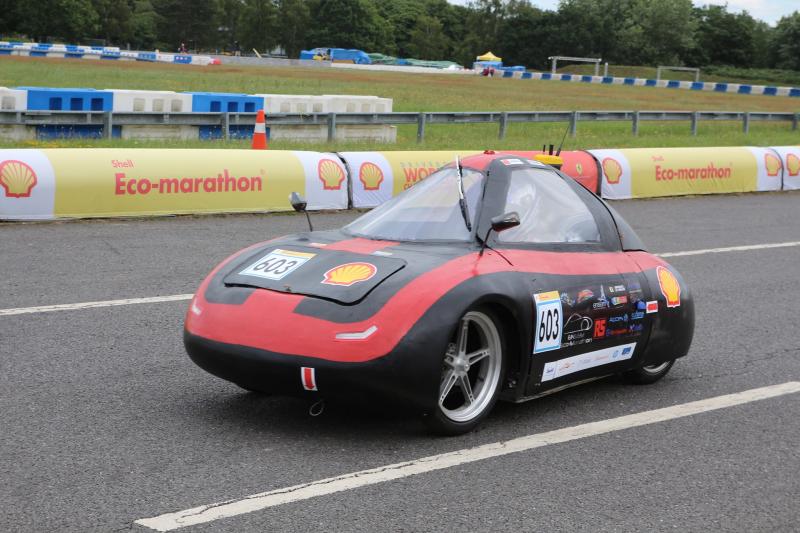 Eco-Marathon Shell - l'équipe ENSEM se classe 4ème