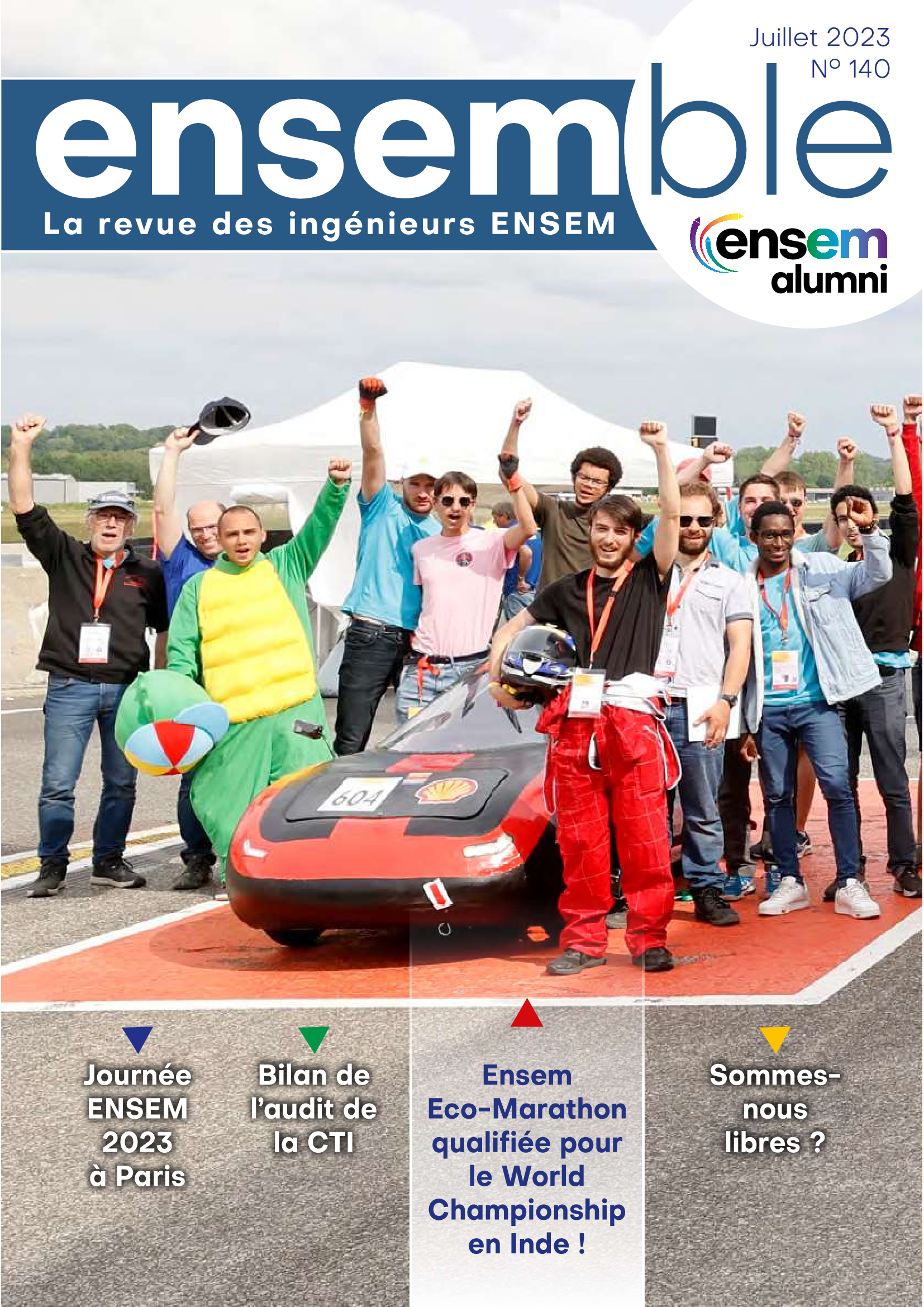 Revue ENSEMble N°140  de juillet 2023