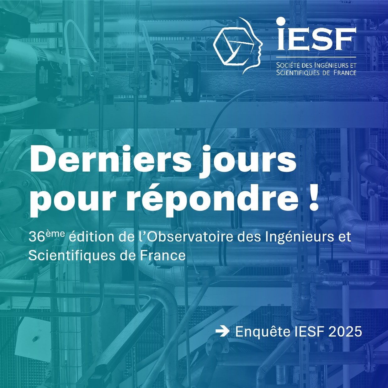 DERNIERS JOURS POUR RÉPONDRE À L’ENQUÊTE 2025 IESF