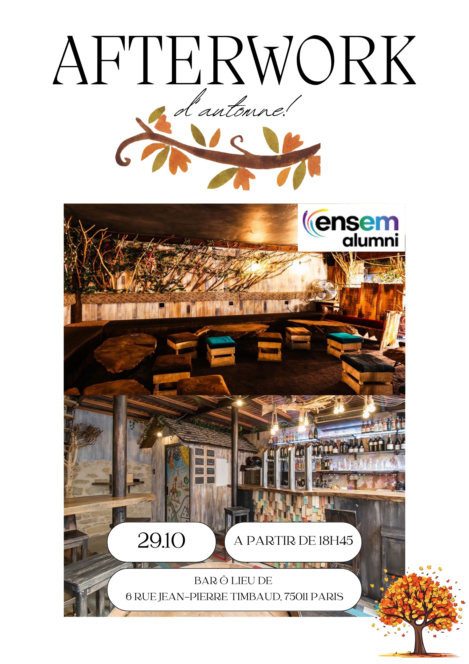 RDV à Paris le 29 octobre